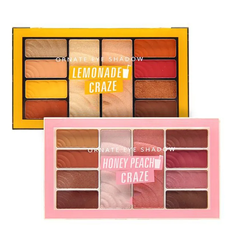 

10 Color Matte Shimmer Glitter Eyeshadow Palette Makeup Waterproof Long Lasting Shimmer Metallic Eye Shadow Natural Nude