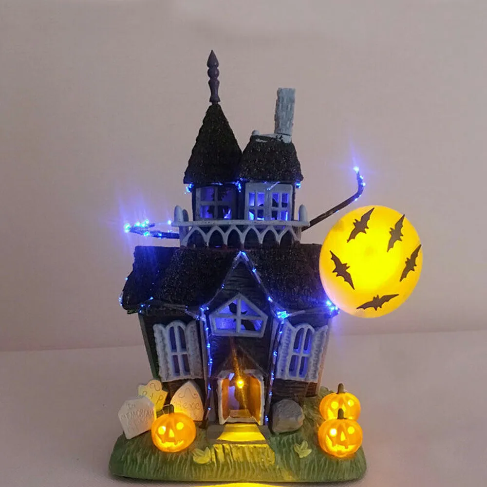 

Halloween Funny Toy Decoration Spooky Haunted House Flashing Lights Sound Motion Sensor Stress Relief Toy For Children #903