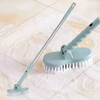 

Bathroom Long Handle Cleaning Brush Removable Stretchable Wall Floors Scrub Tub Bath Shower Tile Household Cleaning Tools