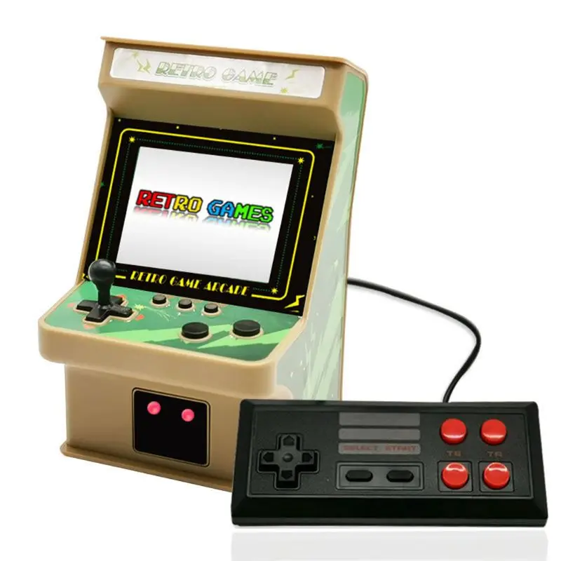 Coffee 1 Набор 2," экран портативная игровая консоль 8 бит игровая машина 256 игр мини-аркадная - Цвет: Coffee
