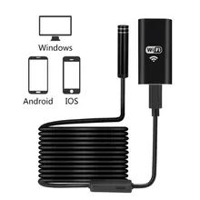 Эндоскоп 8,0 мм IP67 компьютерная Инспекционная камера видео в реальном времени HD эндоскоп Ушная ложка бороскоп черный мобильные телефоны