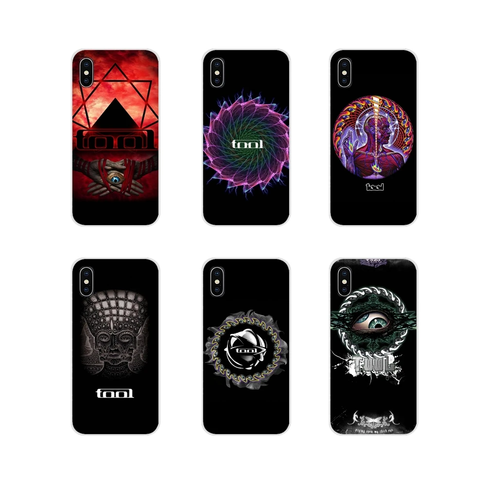 Для Apple iPhone X XR XS 11Pro MAX 4S 5S 5C SE 6S 7 8 Plus ipod touch 5 6 Аксессуары для телефона оболочка инструмент для покрытия группы Rock Metal
