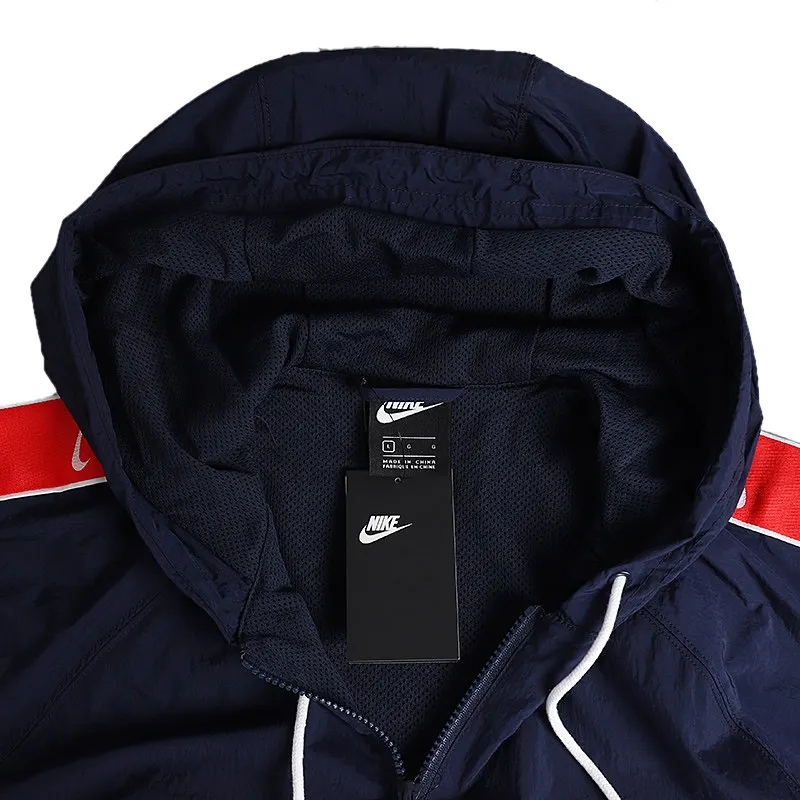 Оригинальное новое поступление, мужская спортивная куртка NIKE AS M NSW SWOOSH JKT WVN