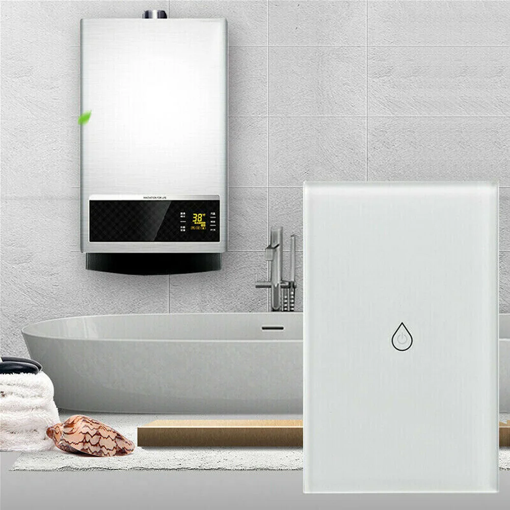 WiFi умный котел переключатель водонагреватель дистанционное управление работа с Alexa Google Home умный дом настенный WiFi сенсорный переключатель панели
