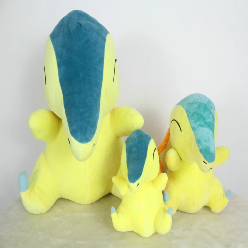 Мягкая Плюшевая Кукла Cyndaquil хорошего качества мультяшная игрушка 20 см 30 45