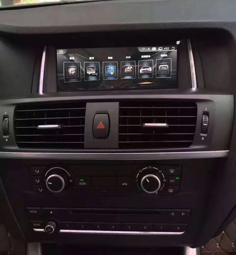 Excellent COIKA 8.8" Android 9.0 System 8Core Car Multimedia Radio For BMW X3 F25 X4 F26 GPS Navi Touch Screen Phonelink SWC USB 4+64G RAM 2