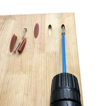 

15°Pocket Hole Jig Drill Handheld Dowel Woodworking Jig Drilling Guide Tool