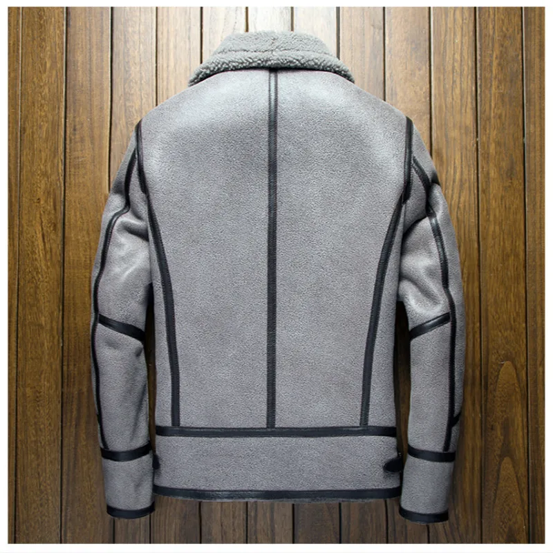 

Winter 2020 Sheep Shearing Real Fur Coat Men Plus Size Korean Wool Jacket for Mens Clothing Veste Homme 8166 YY845