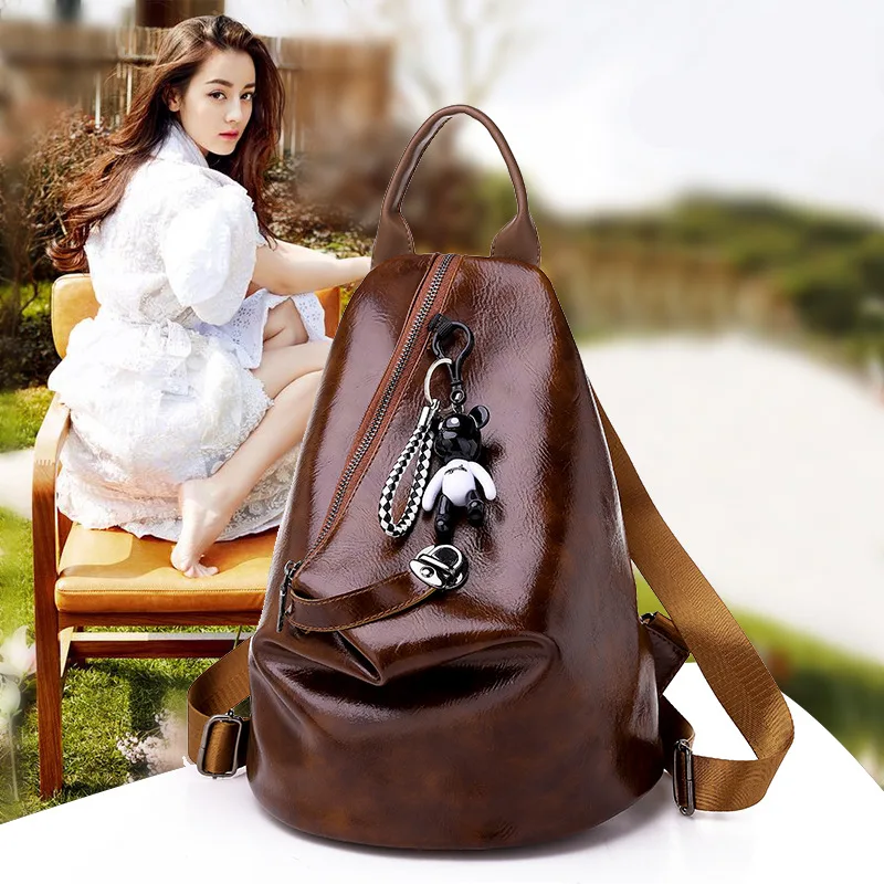 Осень и зима стиль женский рюкзак Европа и Америка ретро рюкзак большой емкости путешествия Противоугонная школьная сумка