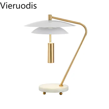 

Postmodern Personality Desk Lamp Nordic Simple Table Light for Bedside Study Hotel Table Light Home Decor Marble Lights Fixture