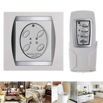 

4-Channel 50M Remote Control Switch Power Digital Wireless ON/ OFF R9UC