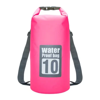 

10L Outdoor Waterproof Bag portable lightweight adjustable Swimming Rafting Kayaking Drifting Backpack For Camping Hiking Beach