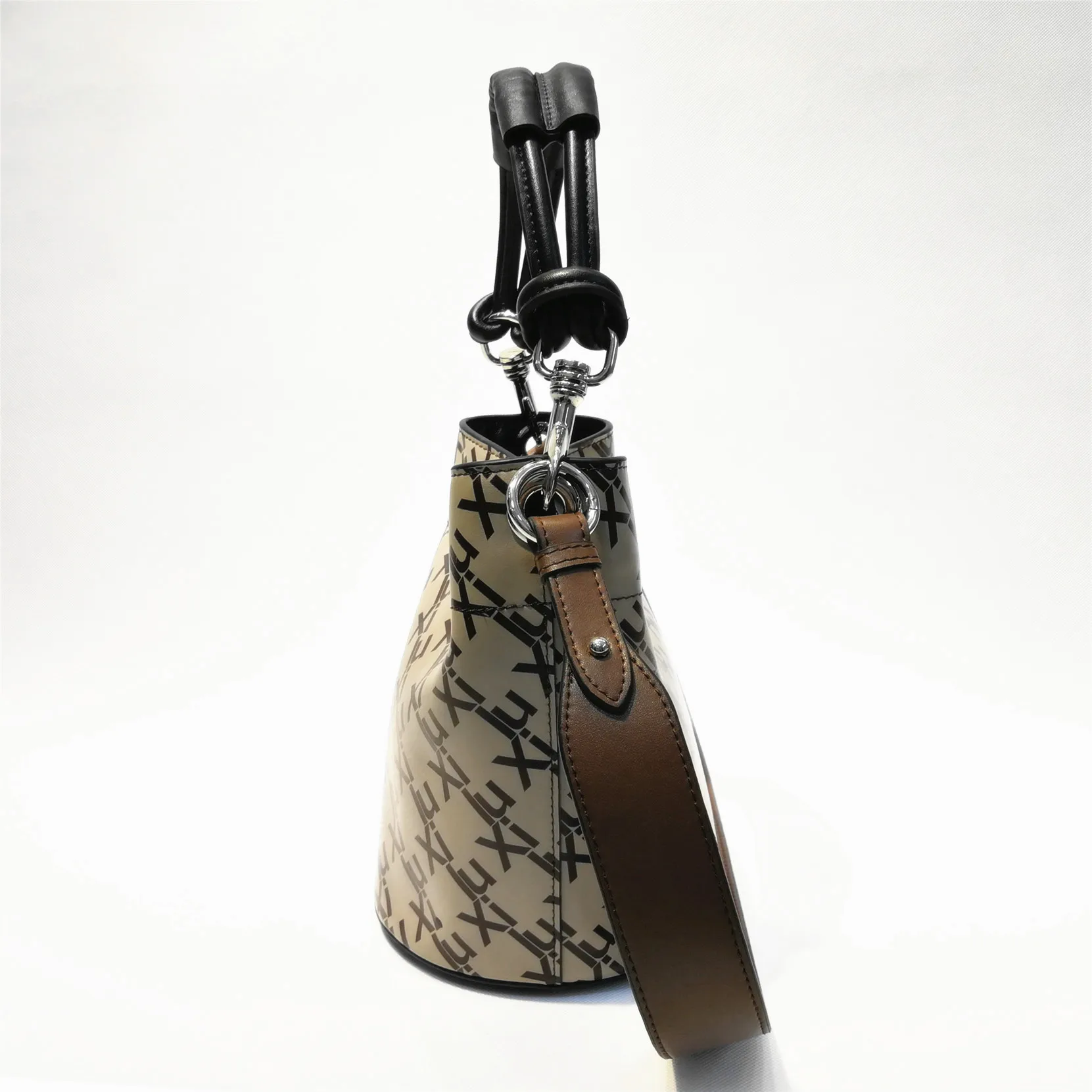 Сумка-мешок женская сумка через плечо сумка из натуральной кожи с принтом букв дизайнерская сумка трендовая Прямая Высокое качество