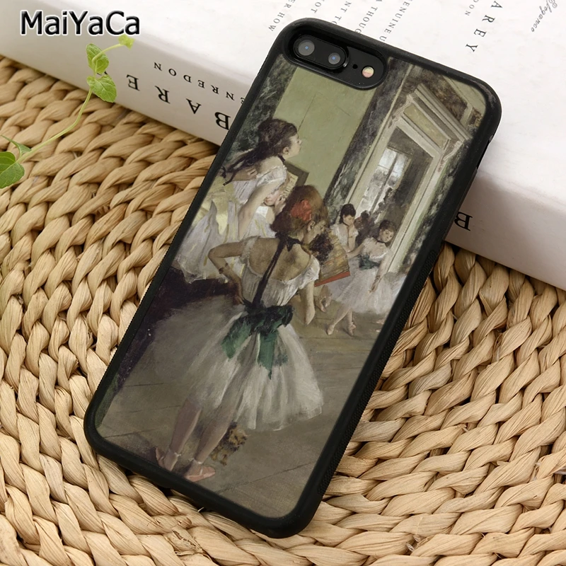 The Ballet Class Edgar Degas Printed Phone Case For iPhone 5 6 7 8 plus 11 12 13 Pro X XR XS Max Samsung Galaxy S8 S9 S10 | Мобильные