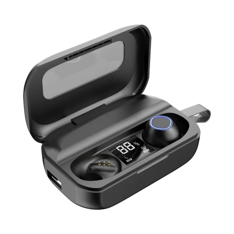 V90 TWS беспроводные наушники Bluetooth 5,0 карта памяти 3