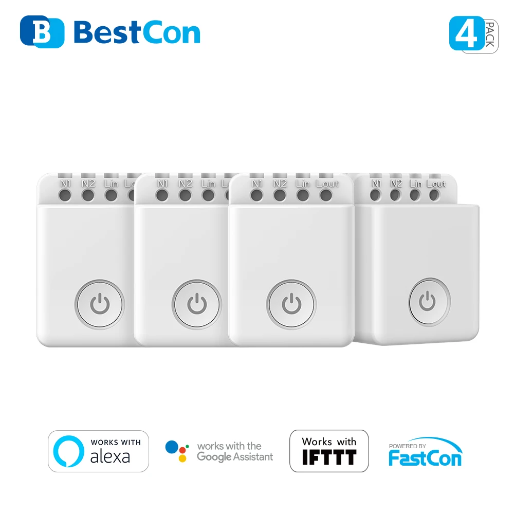 Беспроводной смарт переключатель Broadlink BestCon Wi Fi таймер управление через