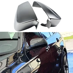 Couvercle de rétroviseur latéral argenté mat de haute qualité, installation facile, pour BMW E60, E61, E63, E64, 2008 – 2015 