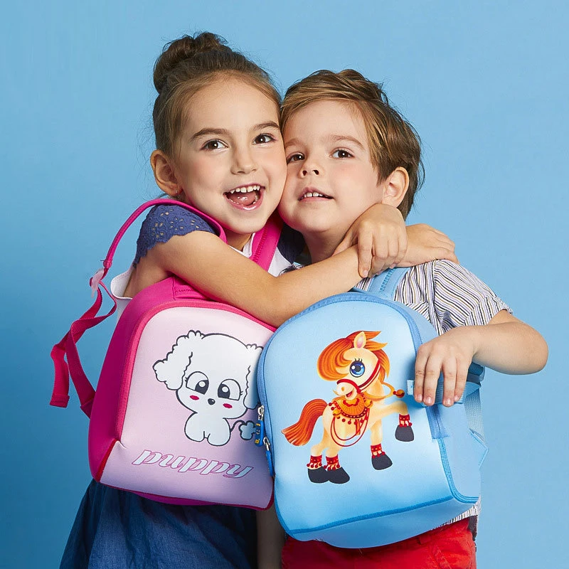  Милый школьный рюкзак с аниме для детей, модные водонепроницаемые ранцы для учебников для детского сада для девочек и мальчиков