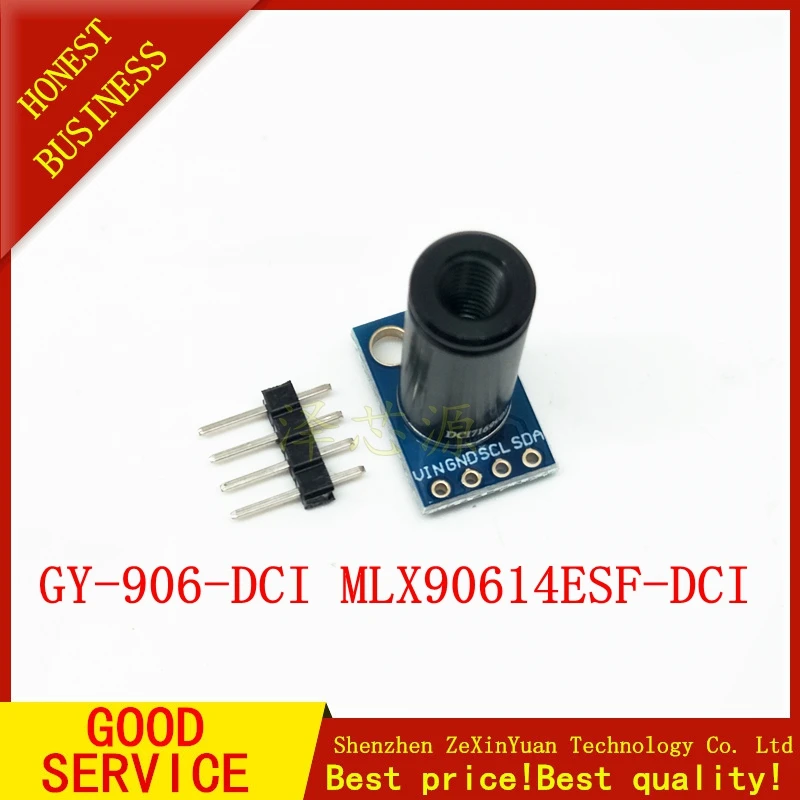 GY 906 DCI MLX90614ESF Высокоточный инфракрасный датчик температуры дальность 50 см 1 м