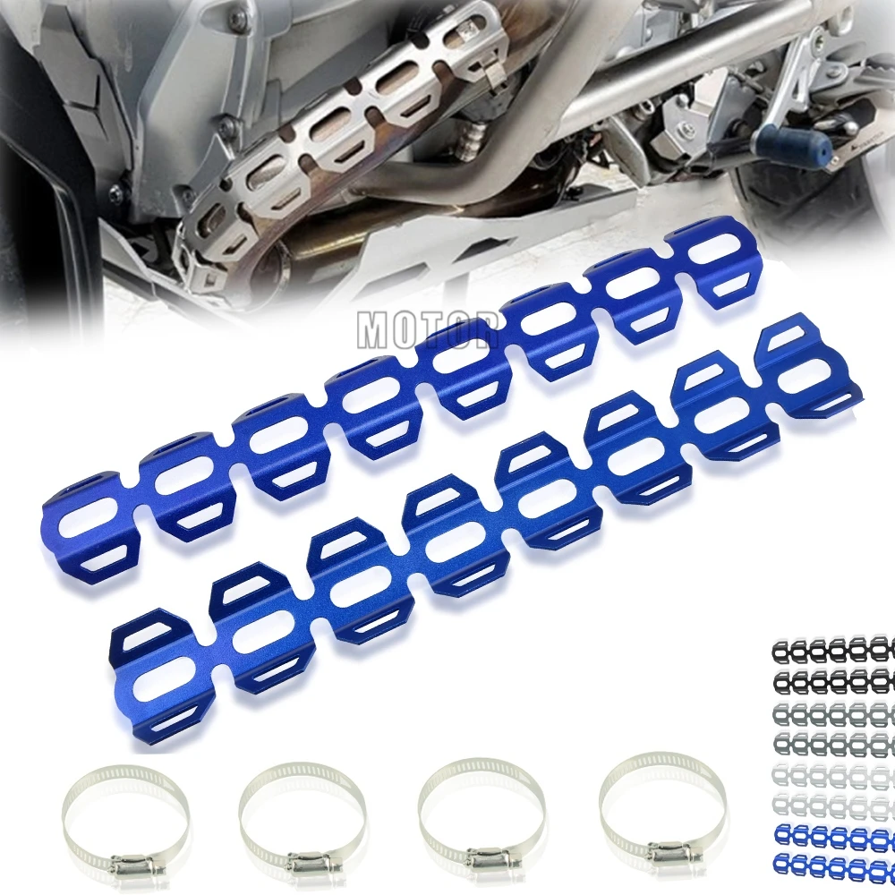 

Motorcycle Exhaust Shield Muffler Pipe Protector Cover Heat Shield For BMW F650GS F700GS F800GS F 800 GS Adventure R1200GS LC