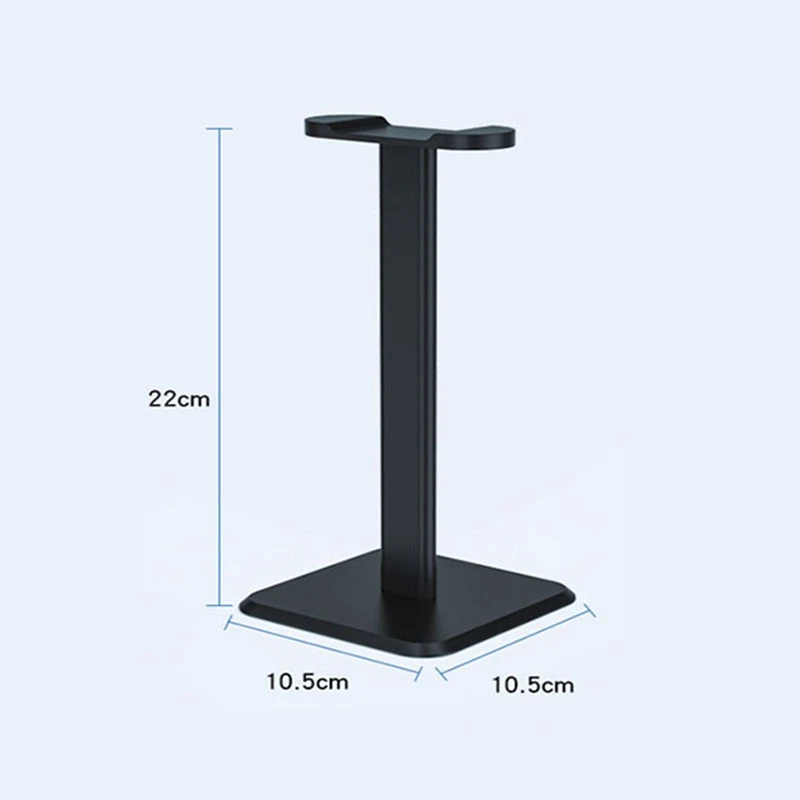 2x Universal Aluminum Headphone Holder Earphone Hanger Headset Desk Stand Shelf Bracket