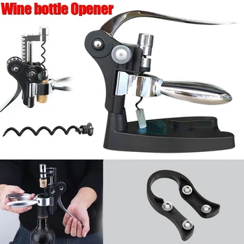 

Wine Bottle Opener Kit Zinc Alloy Rabbit Head Style Cork Corkscrew Set Bar Kitchen Tools Accessories JS23