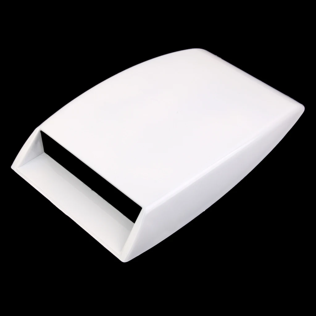 Universal Car decorative Air Flow Intake Scoop Turbo Bonnet Vent Cover Hood