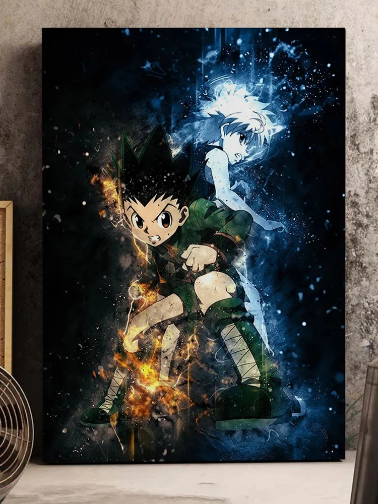 Hunter x GON FREECSS Poster Classic Japanese Anime Home Decor Coated Prints Paper Wall Art Room | Дом и сад