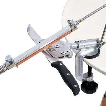 

1Pcs Aluminium Alloy 360 Degree Flip Constant Angle Grinding Tools Knife Sharpener System Grinder Machine With 4Pcs Stones TOB