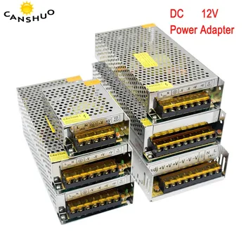 

DC 12V 2A 3A 5A 10A 15A 20A 30A 40A 50A Aluminum Shell CE ROHS LED Switching Power Supply Transformer AC DC Adaptor