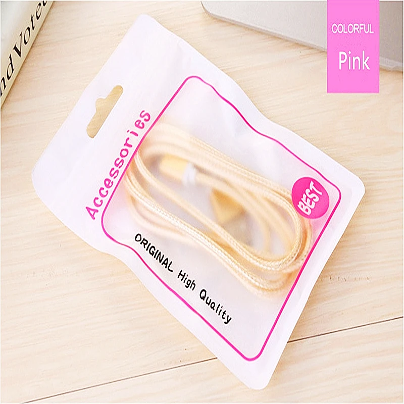 100pc 10.5*15cm  ziplock plastic bag cable bag zipper Plastic Packaging bag Gifts Small adorn article accessories packing bag 4