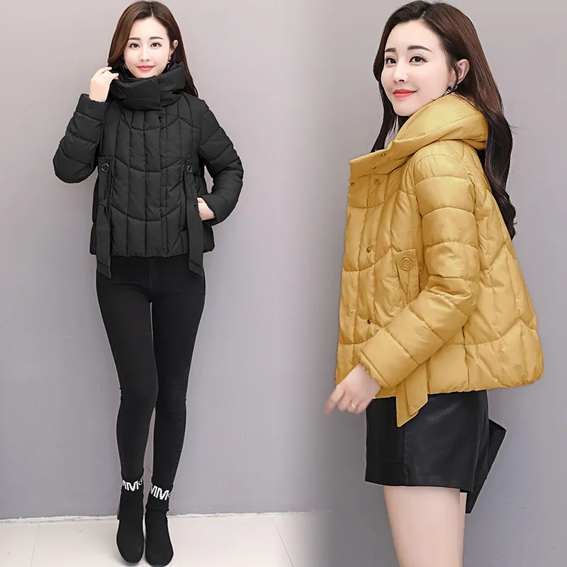 

2018 Winter New Syg8862-1 Women's Elegant Fashion Short Cotton-padded Clothes Entity