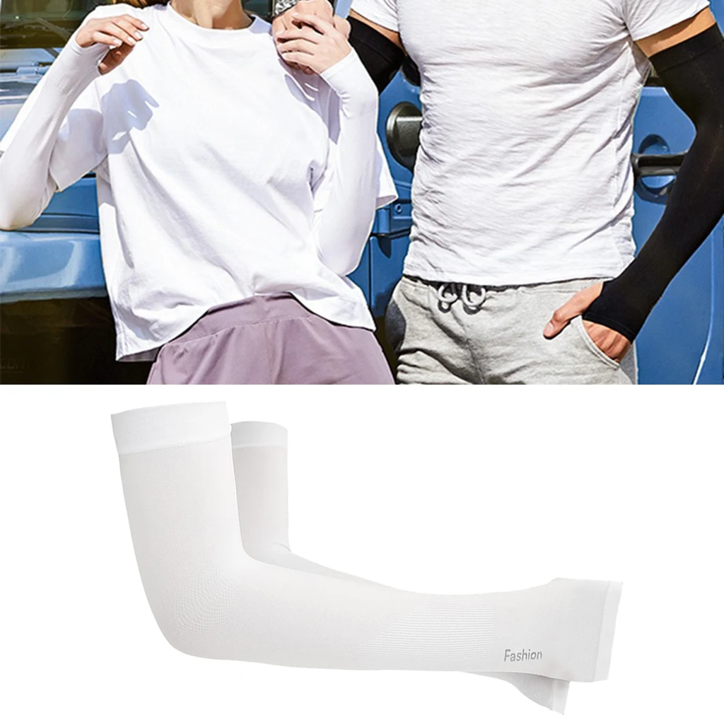 Seamless Cooling Arm Sleeves Summer Sun UV Cover Basketball Protection Cycling Running Fishing Climbing Driving Arm Cover Seamless Cooling Arm Sleeves Summer Sun UV Cover Basketball Protection Cycling Running Fishing Climbing Driving Arm Cover