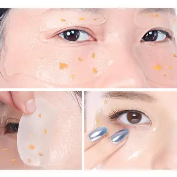

BREYLEE 50Pcs Gold Osmanthus Fragrans Eye Mask Collagen Gel Patch Firming Circles Face Serum Care Dark Skin Lifting Remove K4D6