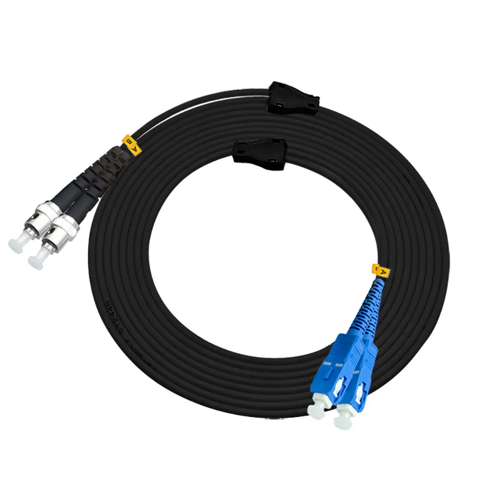 Cabo Fibra Óptica Jeirdus 30m - ST/ST Monomodo 9/125 Blindado