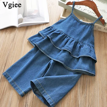 

Vgiee Kids Clothes Girls Baby Girl Dress Summer 2 Piece Girl Set T Shirt and Pant 2020 Fashion Newest Style Outfits