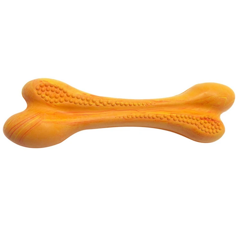 

Bite Resistance Pet Chew Toy Antibacterial Rubber Dog Molar Toys Durable Dog Chew Toys Interactive Bone Chew Toy for Puppy