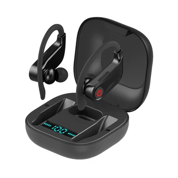 

TWS Bluetooth 5.0 Wireless Bluetooth Earphones 6D Stereo Sports ear hook Headphones Waterproof Earbuds With Microphone