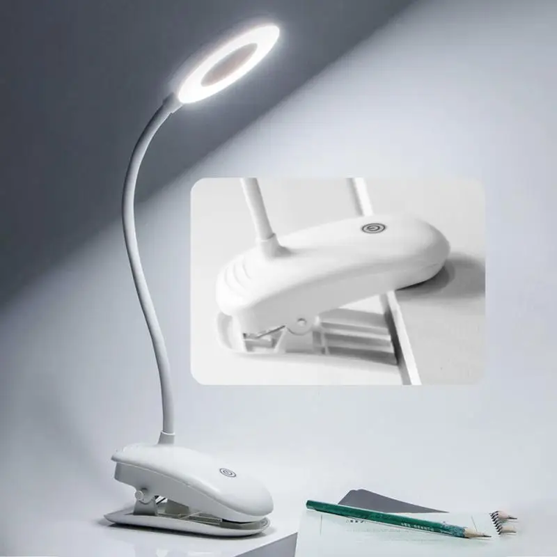 

Foldable Dimmable Clip Anti-fall Rechargeable Portable Durable Make Up Cosmetics Superbright Desk Lamp Eyelash Grafting Led