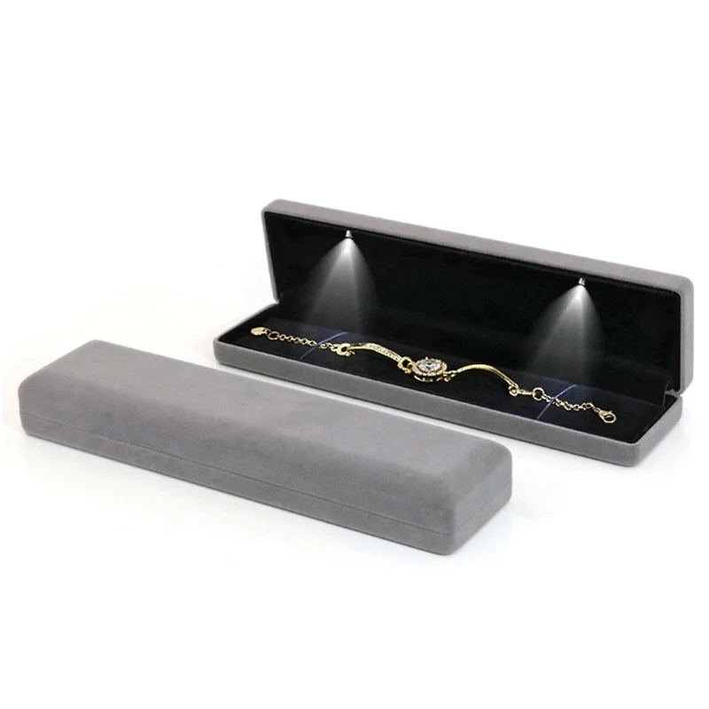 Premium hot pink paper luxury wedding return packaging small drawer bracelet  gift box with foam insert