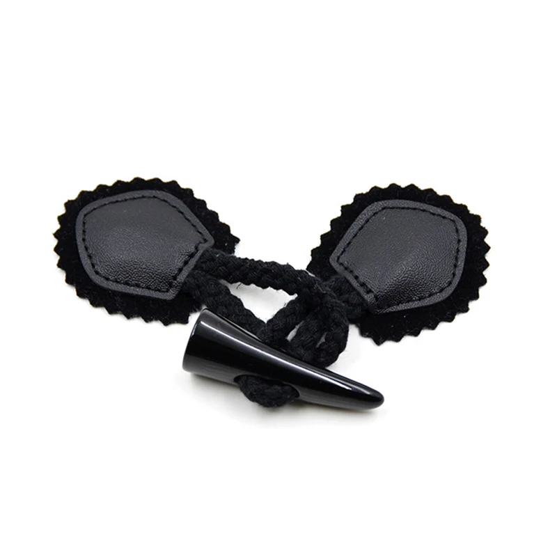 2021 Large New Toggle Buttons Duffle Novel Design Coat Knitting Cardigans Cape for Clasp Fasteners Clothing Accessories Suoolies | Дом и сад