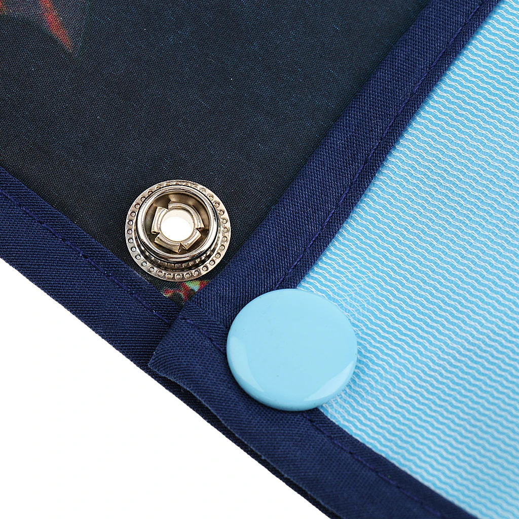 Pack of 2 Reusable Adult Bib Clothing Protector Waterproof Crumb Catcher Washable Men Women Apron Eating Aid 