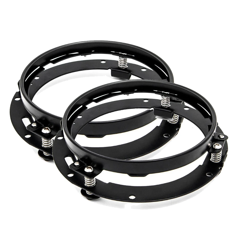 2pcs Mounting Bracket For 7inch Led Headlight Round Ring Headlight Mount Lamp Holder Brackets