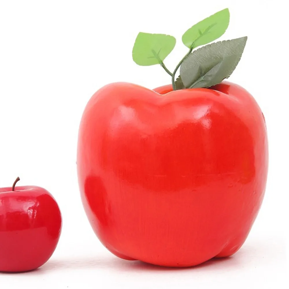 Artificial Large Fruit Peach Apple Foam Fake Fruit Model Stage Props For Restaurants Fruit Shops Home Decoration