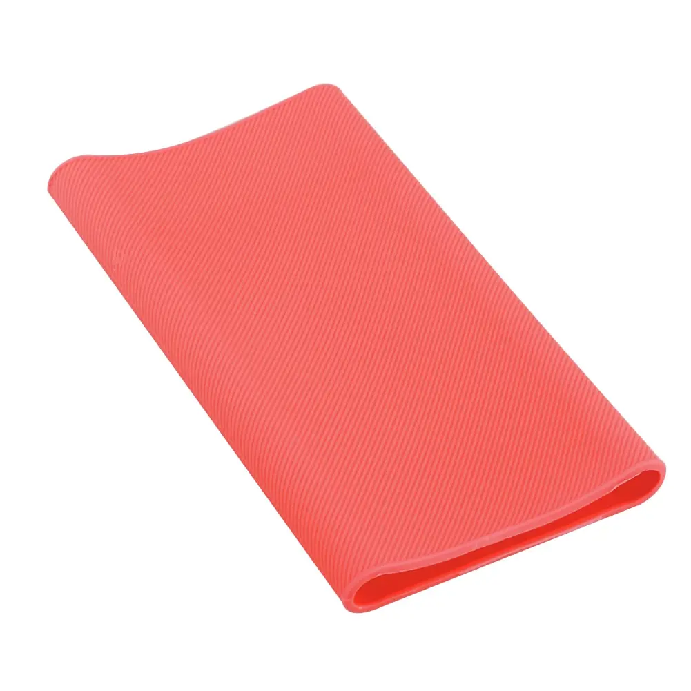 Portable Silicone Power Bank Case External Battery Cover for 10000mAh Xiaomi Power Bank