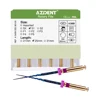 AZDENT Dental Engine Use File NiTi Super Rotary Heat Activated Endodontic Canal Root Files 25mm SX-F3 6Pcs/Pack ► Photo 2/6