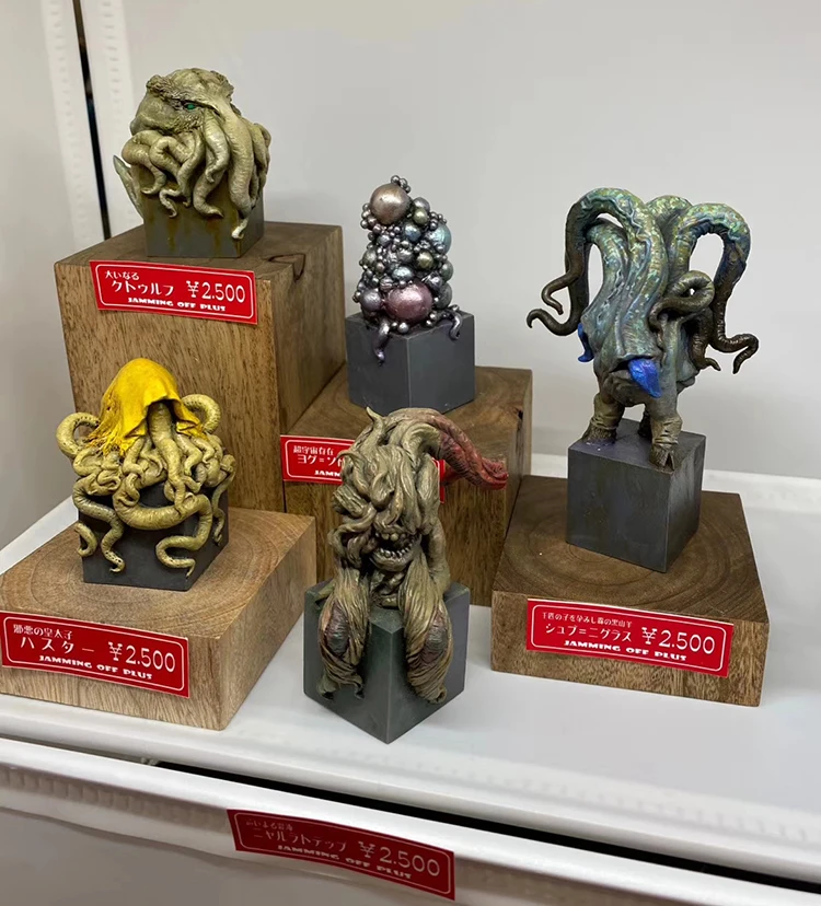 145mm Unpainted Resin Figure Kit Young Cthulhu Thinker Garage Kits High Quality 