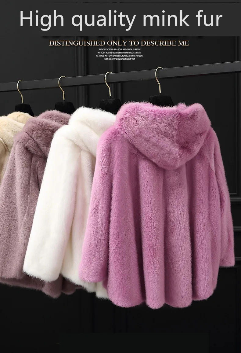 Мужские зимние парки inverno: Ново casaco de pele de vison das mulheres curto balanço onda Da Moda com capuz casaco de pele de vison