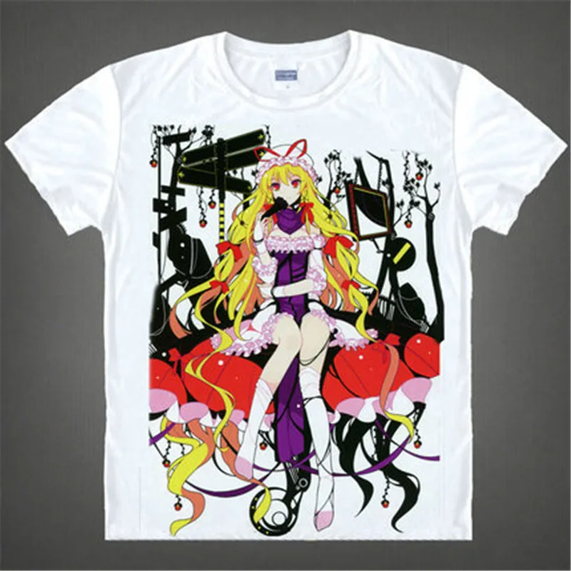 13 Футболка Touhou Project Kirisame Marisa Hakurei Reimu Yagokoro Eirin Ремилия Скарлет Touhou Project футболка Аниме футболки Camisetas - Цвет: 13