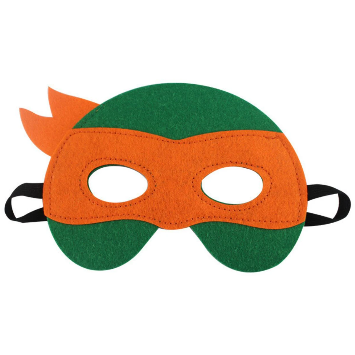 6/10/12pcs Ninja Turtle Masks Kids Eyes Masks Happy Birthday Party Supplies Favors Baby Shower Events Party Decoration Kids Gift - Цвет: orange 6pcs